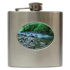 Rocky Stream Hip Flask (6 Oz) by trendistuff