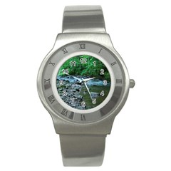 Rocky Stream Stainless Steel Watches by trendistuff