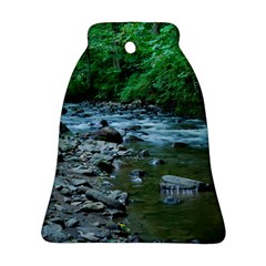 Rocky Stream Bell Ornament (2 Sides) by trendistuff