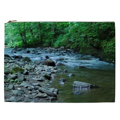 Rocky Stream Cosmetic Bag (xxl)  by trendistuff