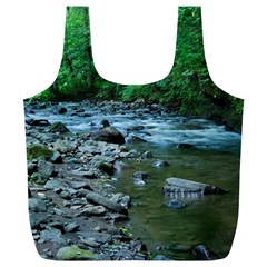 Rocky Stream Full Print Recycle Bags (l)  by trendistuff