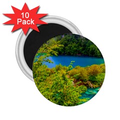 Plitvice, Croatia 2 25  Magnets (10 Pack)  by trendistuff