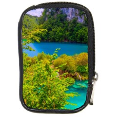 Plitvice, Croatia Compact Camera Cases by trendistuff