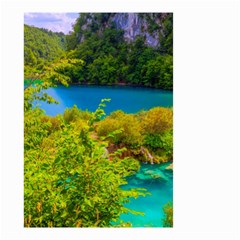 Plitvice, Croatia Small Garden Flag (two Sides) by trendistuff