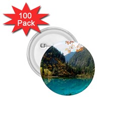 JIUZHAIGOU VALLEY 3 1.75  Buttons (100 pack) 