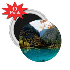 JIUZHAIGOU VALLEY 3 2.25  Magnets (10 pack) 