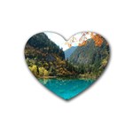 JIUZHAIGOU VALLEY 3 Heart Coaster (4 pack)  Front