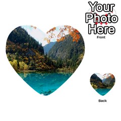 JIUZHAIGOU VALLEY 3 Multi-purpose Cards (Heart) 