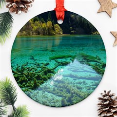 Jiuzhaigou Valley 2 Ornament (round) 