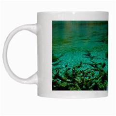 Jiuzhaigou Valley 2 White Mugs by trendistuff