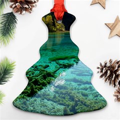 Jiuzhaigou Valley 2 Christmas Tree Ornament (2 Sides)