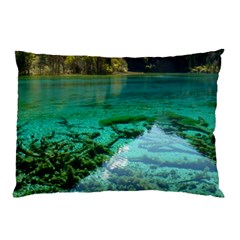 Jiuzhaigou Valley 2 Pillow Cases (two Sides) by trendistuff