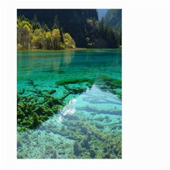 Jiuzhaigou Valley 2 Large Garden Flag (two Sides) by trendistuff