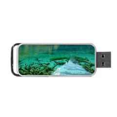 Jiuzhaigou Valley 2 Portable Usb Flash (two Sides) by trendistuff