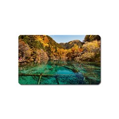 Jiuzhaigou Valley 1 Magnet (name Card) by trendistuff