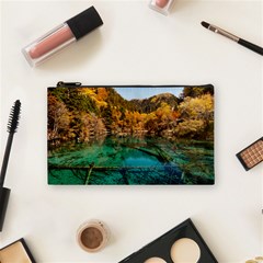 Jiuzhaigou Valley 1 Cosmetic Bag (small)  by trendistuff