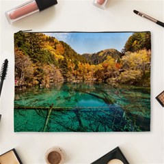 Jiuzhaigou Valley 1 Cosmetic Bag (xl) by trendistuff