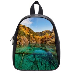 Jiuzhaigou Valley 1 School Bags (small)  by trendistuff