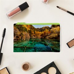 Jiuzhaigou Valley 1 Cosmetic Bag (xs) by trendistuff