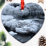 ICE AND WATER Ornament (Heart) 