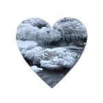 ICE AND WATER Heart Magnet