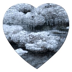 Ice And Water Jigsaw Puzzle (heart) by trendistuff