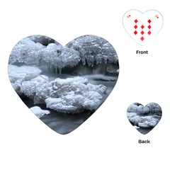 Ice And Water Playing Cards (heart) 