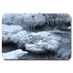 Ice And Water Large Doormat  by trendistuff