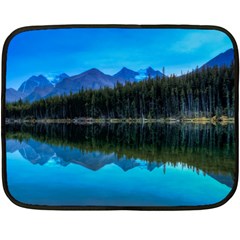 Herbert Lake Double Sided Fleece Blanket (mini)  by trendistuff