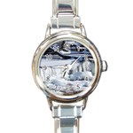 FROZEN CREEK Round Italian Charm Watches