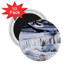 Frozen Creek 2 25  Magnets (10 Pack)  by trendistuff