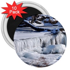 Frozen Creek 3  Magnets (10 Pack)  by trendistuff