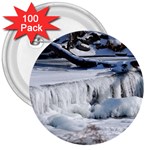 FROZEN CREEK 3  Buttons (100 pack) 