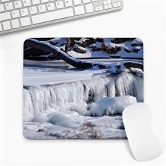 Frozen Creek Large Mousepads by trendistuff