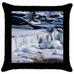 FROZEN CREEK Throw Pillow Cases (Black)