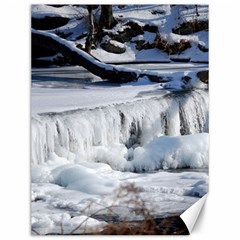 Frozen Creek Canvas 12  X 16  