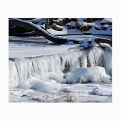 Frozen Creek Small Glasses Cloth (2-side) by trendistuff