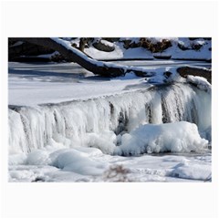 Frozen Creek Large Glasses Cloth (2-side) by trendistuff