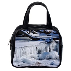 Frozen Creek Classic Handbags (one Side) by trendistuff