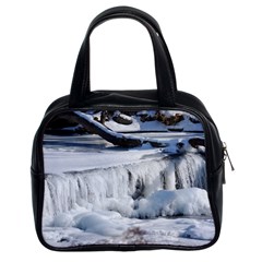 Frozen Creek Classic Handbags (2 Sides) by trendistuff