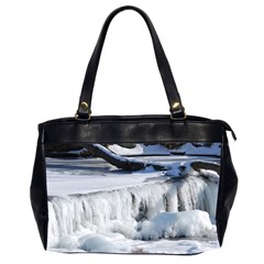 Frozen Creek Office Handbags (2 Sides)  by trendistuff