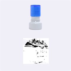 Frozen Creek Rubber Round Stamps (small) by trendistuff