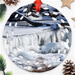 FROZEN CREEK Ornament (Round Filigree) 