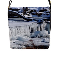 Frozen Creek Flap Messenger Bag (l)  by trendistuff