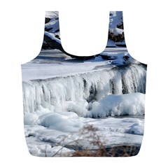 Frozen Creek Full Print Recycle Bags (l)  by trendistuff