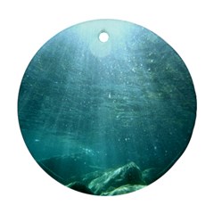 Crater Lake National Park Ornament (round)  by trendistuff