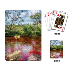 Cano Cristales 3 Playing Card by trendistuff