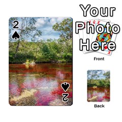 Cano Cristales 3 Playing Cards 54 Designs  by trendistuff