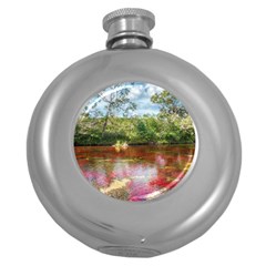 Cano Cristales 3 Round Hip Flask (5 Oz) by trendistuff