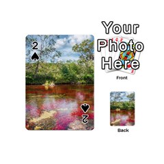 Cano Cristales 3 Playing Cards 54 (mini)  by trendistuff